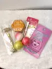 NEW Set of Bath Bombs, Eye Masks, Jade Face Roller, and Softlips Lip Balm