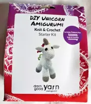 Darn Good Yarn "Unicorn" Knit & Crochet Kit