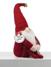 Santa Gnome Shelf Sitter