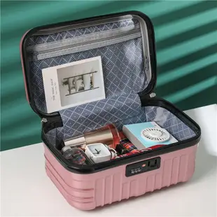 化妝包大容量便攜手提化妝箱洗漱包多功能化妝品收納包小型行李箱