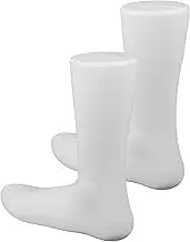KICHOUSE Foot Mold Model for Shoes Mannequin Leg Sock Display Stylish and Practical for Home or Shop Use