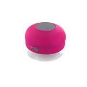 Mini Bluetooth Waterproof Wireless Hands Free Shower Speaker Rose Red