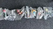 Final Fantasy IX FF Swing Keychain Set Zidan Dagger Vivi Eiko Steiner