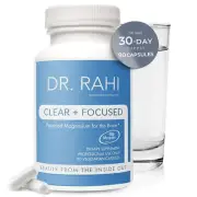 Magnesium L-Threonate Capsules - Made in USA 90 Capsules - Patented Formula f...