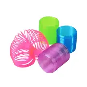 Neon Coloured Mini Slinky Springs (Pack of 12)