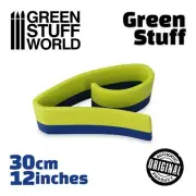 Green Stuff - 12 inches - Kneadatite Blue Yellow Duro Sculpting Putty