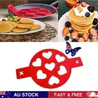 Non Stick Pancake Pan Flipper Silicone Egg Omelette Mould Breakfast Maker Tool D
