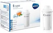 BRITA Classic Water Filter Cartridges - 6 Pack