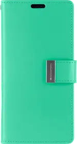 Goospery Rich Diary Case for Galaxy S21 Plus - mint