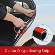 Shape Seal Rubber Black Hood Door Guardge Trim Molding Protector Car Strip (for: Renault)