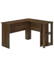 Monarch Specialties Computer Desk - Dark Walnut L-Shaped Corner
