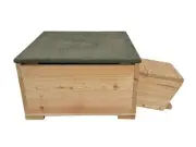 Henry The Hedgehog Box made in the UK from Larch