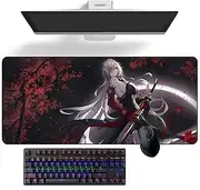 Anime Mouse pad Honkai: Star Rail Acheron Anime Desk Mat Keyboard Mat Large Mouse Pads Rubber Mouse Mats