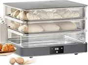 Electric Dough Fermentation Machine, Kitchen Dough Yogurt Bread Fermentation Machine with Automatic Humidification and Adjustable Temperature for Making Bread, Yogurt, Rice Wine, Natto