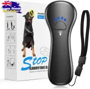 Dog Bark Control Device Ultrasonic Rechargeable 16.4ft Range Safe