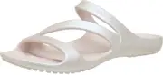 Crocs Women's Kadee II Sandals, Shimmer Quartz, 10 10