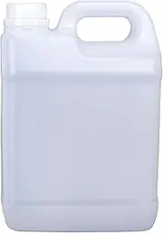 2L Water Container with Lid Leakproof Barrel Ergonomic Handle Hdpe Plastic