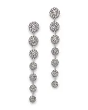 Bloomingdale's Fine Collection Diamond Drop Earrings in 14K White Gold, 1.50 ct. t. w.