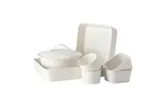 Royal Doulton Gordon Ramsay 7pc Oven to Table Set of 7 | Maze White