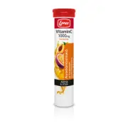 LANES Vitamin C 1000mg + Maracuja - 20 effervescent tablets (tube).