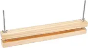 Dickly Wood Bookbinding Press, Bookbinding Machine, Sturdy Wooden Book Press, Book Binding Tool for Desktop DIY Tags Ticket Marking