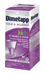 Dimetapp Cold & Allergy Kids 6 Years+ 200ml