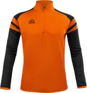 Acerbis Sports Kemari 1/2-Zip, sweatshirt , color: Orange/Black , size: 4XS
