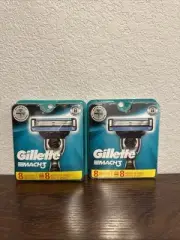 2 Pk. Gillette Mach3 Razor Blade Refills, 8 Cartridges