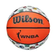 Balls basketball Wilson Wnba All Team WTB46001X White-Orange