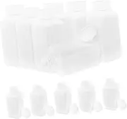 Alipis 12Pcs Reagent Bottles Empty Liquid Containers with Cap for Safe Storage for Laboratories and Chemical Applications and Reusable Sample Bottles