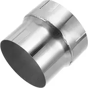 X AUTOHAUX 4"OD to 4.5"OD Mandrel Exhaust Bend Elbow Concentric Reducer T304 Stainless Steel Pipe Adapter 4 Inch Length Silver Tone
