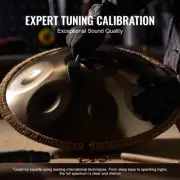 D Minor Handpan Drum 22 Inch Steel Tongue Drum with Mallet Musical Instrument