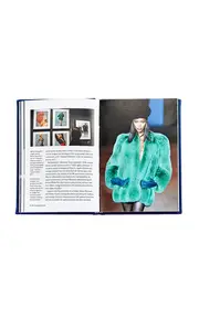 [Graphic Image] Little Book of YSL Leather Hardcover Book