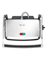 [Breville] The Toast and Melt 2 Slice Sandwich Press in Stainless Steel BSG220
