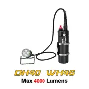 Archon DH40 WH46 Canister Diving Light Rechargeable Underwater Flashlight Torch