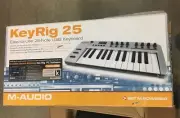 M-Audio KeyRig 25 Midi Controller 2 Octave Compact Travel Size Music Production