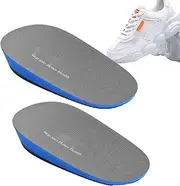 [Generic] Heel Lift,Invisible Cushioned Heel Inserts - Heel Lifts for Shoes Breathable Heel Lift Inserts for Men and Women, 0.6-inch