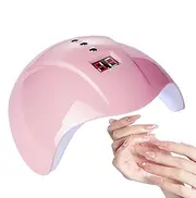 UV LED Nail Lamp | 36W UV Light LED Gel Lamp with 4 Timers - Portable Nail Beauty Accessories Professional Toenail Dryer for Girls
