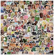 200 Packs Meme Stickers Water Bottles Laptop Phone Motorcycle Computer Guitar Skateboard Hydroflasks Meme Vinyl Sticker Waterproof Aesthetic Trendy Decals for Teens Girls Adults