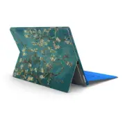 Textured Almond Blossoms Skin Sticker Wrap to Cover Surface Pro 4/5/6 Back+Sides