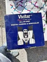 NEW IN BOX Vivitar Magma All-In-One Digital Camera and Binoculars