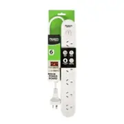 6 Socket Maxem Power Surge Protected Power Board