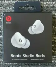 Beats by Dr. Dre Beats Studio Buds Wireless Noise Canceling Earphones White NEW