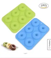 Walfos Silicone Donut Baking Pan