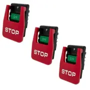 (3) Emergency Shutoff 110/220 Volt Paddle On/Off Switch Table Saw Band Safety