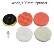 Polishing Wheel Buffing Pad Bonnet Cleaning Tools Washable Accessories Adapter