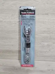 Combination Wrench 5pc Set SAE 3/8 ,7/16 ,1/2 ,9/16 ,5/8 Task Force