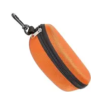 [Ynnhik] Shockproof Glasses Case, Travel Glasses Case Practical Belt Clip | Waterproof Shockproof EVA Sunglasses Case Reinforced Zipper for Kids