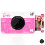 Kodak x Barbie Printomatic Digital Instant Camera in Pink and White. NIB!