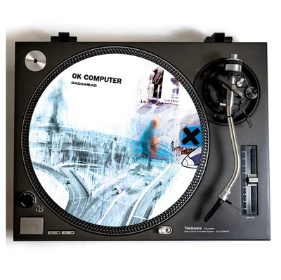 RADIOHEAD Turntable Slipmat for Vinyl Records 12" DJ Slip Mat vinyls collection